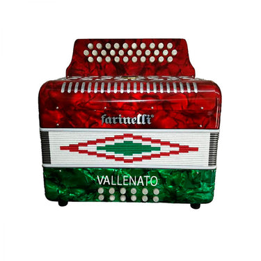 Acordeon Botones Farinelli Premium Bea Bandera 3012, 3012sib